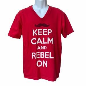 AMERICAN APPAREL Women's UNLV V-Neck Short Sleeve T-shirt